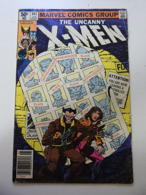 The Uncanny X-Men #141 1st App of Rachel Summers! VG Condition
