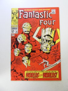 Fantastic Four #75 (1968) FN- condition rusty staples