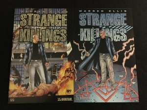 STRANGE KILLINGS #1, 2 VFNM Condition