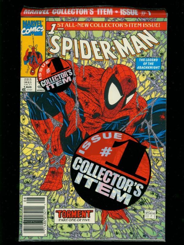 SPIDER-MAN #1-5 1990-TORMENT COMPLETE 7 ISSUE SET-MCFARLANE