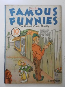 Famous Funnies #26 (1936) GD+ Condition centerfold detached