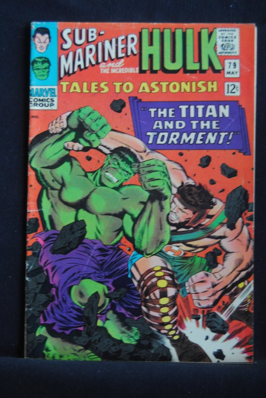Tales to Astonish #79, Hulk/Hercules battle.