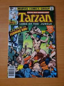 Tarzan #3 ~ VERY FINE - NEAR MINT NM ~ 1977 Marvel Comics