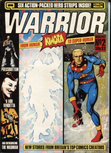 Warrior #2--1982--2nd appearance of MARVELMAN / MIRACLEMAN--COMIC--MAGAZINE--UK