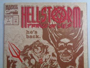 Hellstorm Prince of Lies #1 and #2 Marvel 1992