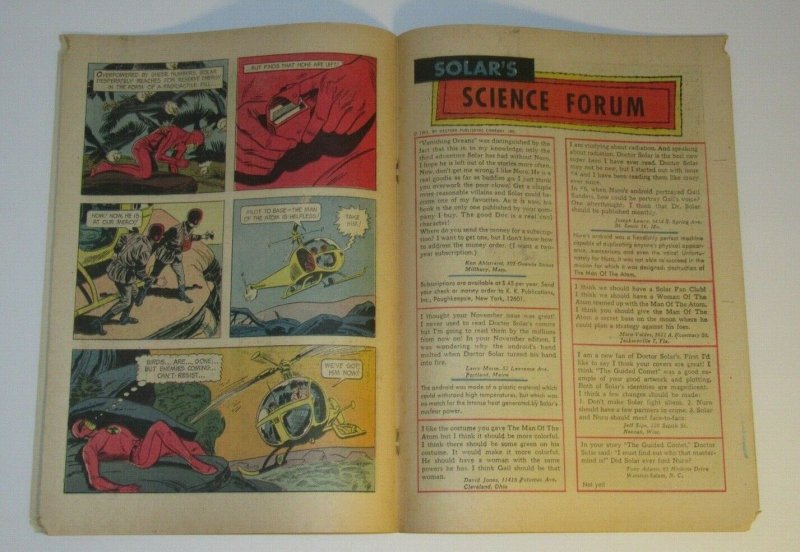 Doctor Solar Man of the Atom #8 1964 Silver Age Gold Key Comics