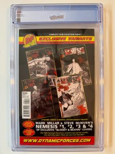 Millar & McNiven's Nemesis #4 CGC 9.4 (2011)