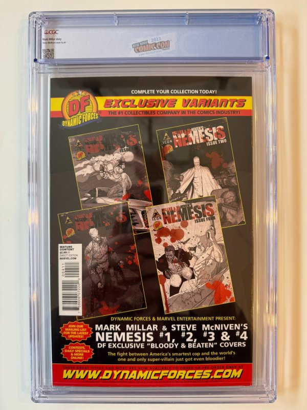 Millar & McNiven's Nemesis #4 CGC 9.4 (2011)