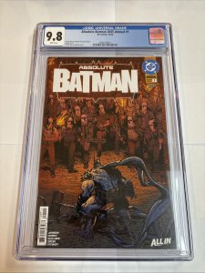 Absolute Batman Annual (2025) # 1 (CGC 9.8) Daniel Warren Johnson 1st Print A