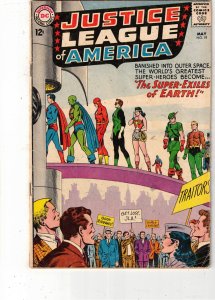 Justice League of America #19 1963 PRICE DROP VG/FN Super-Exiles Of Earth COVELL
