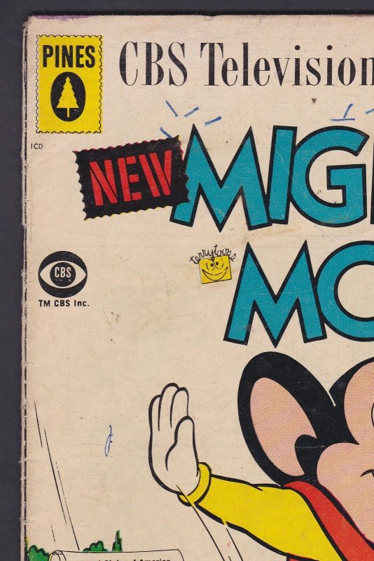 New Mighty Mouse #80 4.0 VG Pines Comic - Oct 1958