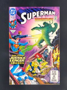 Superman #74 (1992) First Battle of Superman Versus Doomsday
