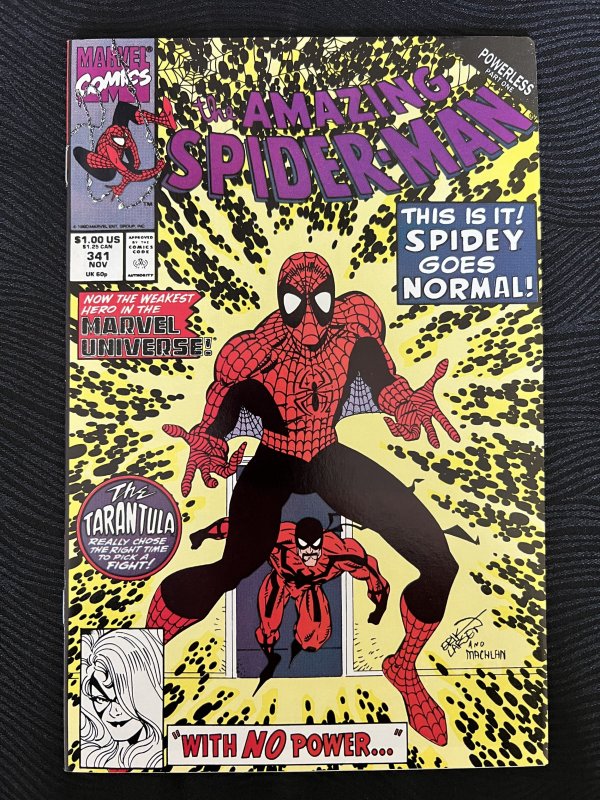 The Amazing Spider-Man #341 (1990) - NM/VF