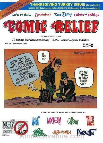 Comic Relief (magazine) #18 FN; Page One | save on shipping - details inside