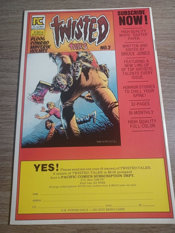 Alien Worlds #1 VF- PC World c169 