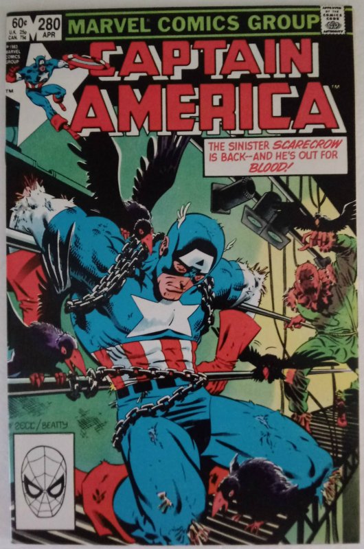 CAPTAIN AMERICA #280 (VF/NM) *$3.99 UNLMTD SHIPPING!*