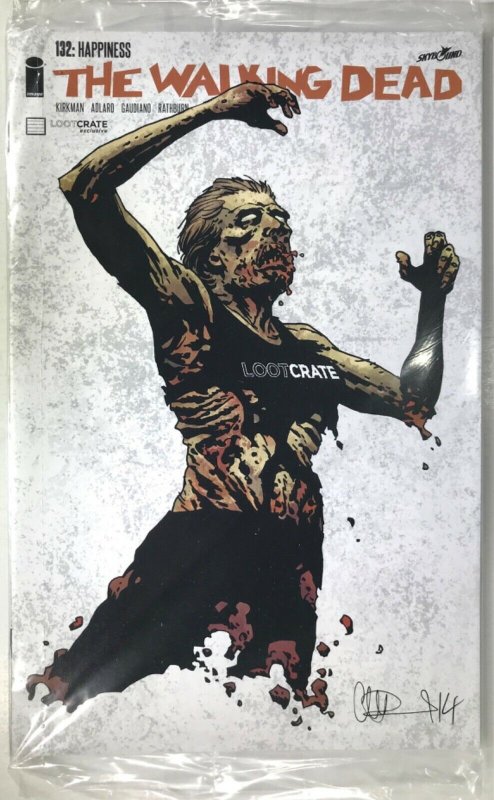 THE WALKING DEAD Comic # 132 — Loot Crate Variant Cover — 2014 Image/Skybound
