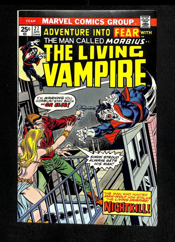 Fear #27 Morbius!