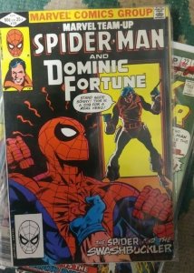 MARVEL TEAM UP # 120  1982  MARVEL SPIDER-MAN dominic fortune