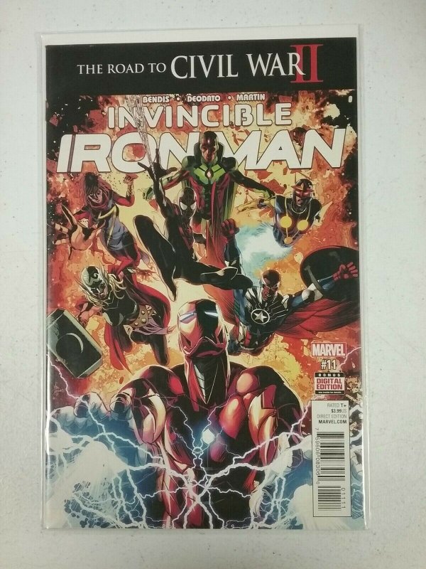 INVINCIBLE IRON MAN #11 (2016) MARVEL NW38