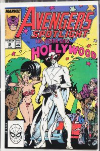 Avengers Spotlight #23 (1989) The Vision