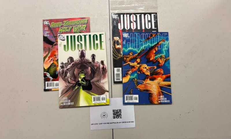 4 DC Comics Justice #1 2 5 Rann-Thanagar Holy War #2 15 JW12