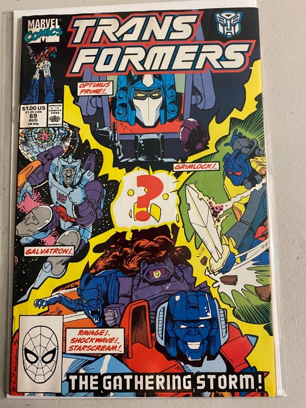 Transformers #69 direct Autobots on the Ark 6.0 (1990)