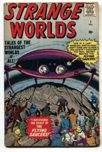 STRANGE WORLDS #1--1958--ATLAS--STEVE DITKO--comic book