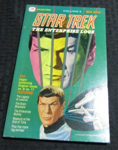 1976 STAR TREK The Enterpise Logs Volume #2 FN+ 6.5 Golden Press