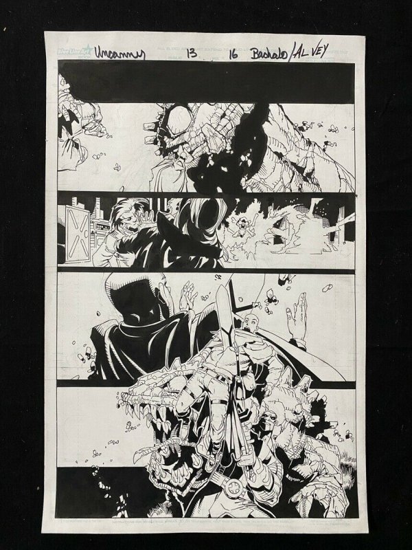 Uncanny X-Men #13 Page 16 Original Comic Book Art - Chris Bachalo 2012