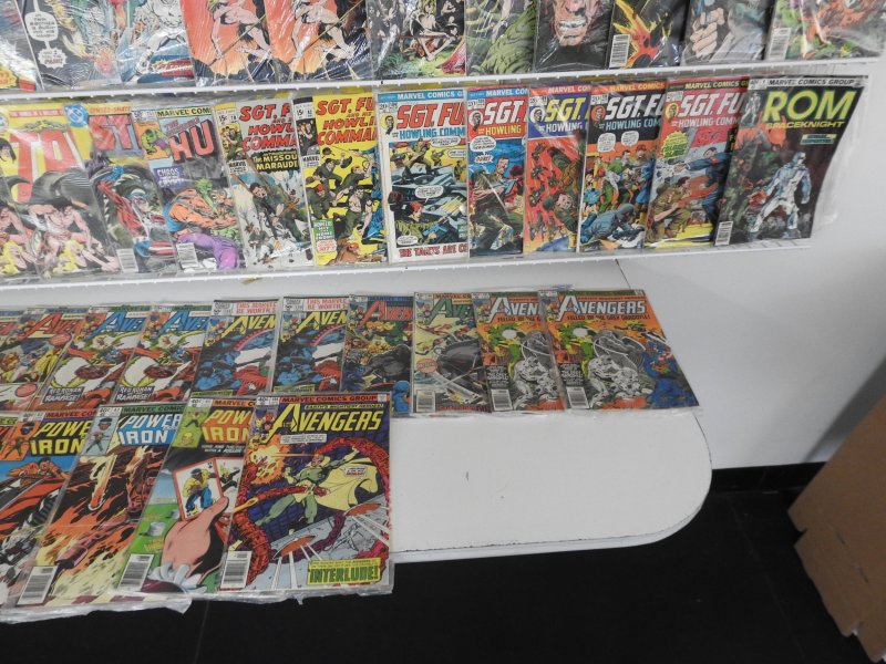 Huge Lot 140+ Comics W/ Avengers, Hulk, Plop, Rom, +More! Avg FN/VF Condition!