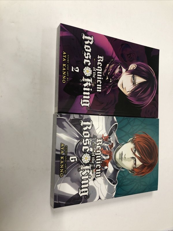 Requiem Of The Rose King (2014) TPB Vol # 2-6 Out Of Vol # 1-17 Viz Media Kanno