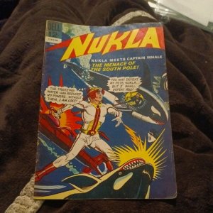 Nukla #3 1966 Nukla Meets Captain Whale dick giordano art silver age superhero