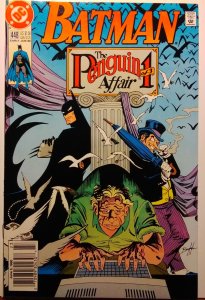 Batman #448 Newsstand Edition (1990)