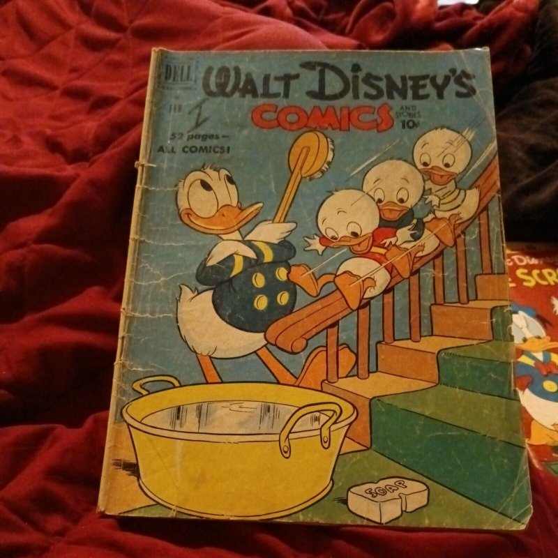 Walt Disney's Comics & Stories #125 dell 1951 1st Junior Woodchucks! Barks! Art