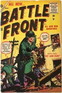 BATTLEFRONT Comic Issue 39 — 1956 Atlas/Marvel Comics Gene Colan/Dick Ayers VG