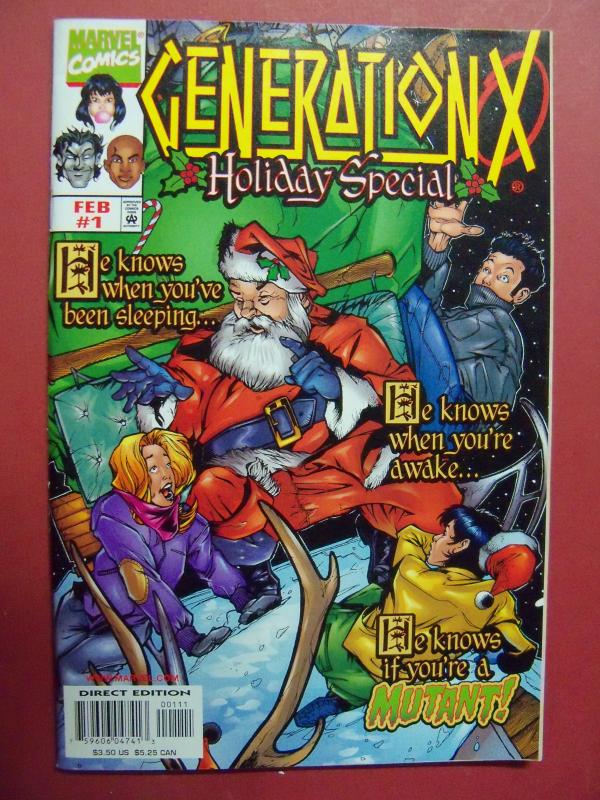 GENERATION X  #1 HOLIDAY SPECIAL (9.0 to 9.2 or better)  MARVEL COMICS