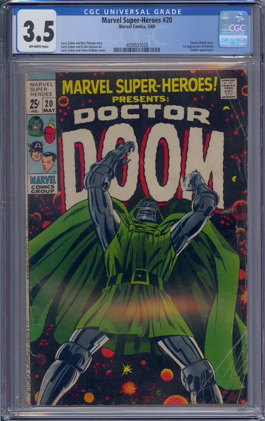 superhero doctor doom