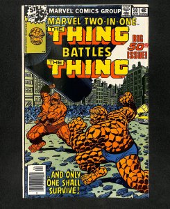 Marvel Two-In-One #50 Thing Vs Thing!