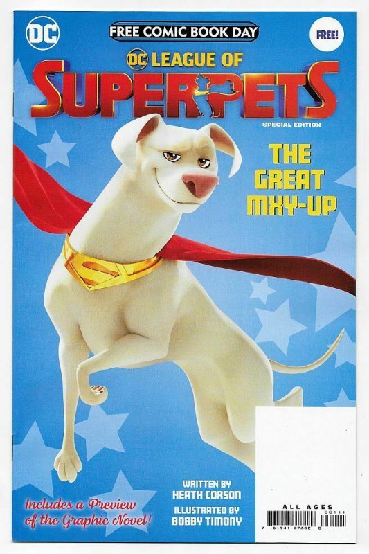 FCBD 2022 DC League Of Super-Pets Special Edition #1 Unstamped 