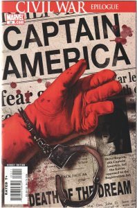 Captain America #25 (2007) Death of Captain America
