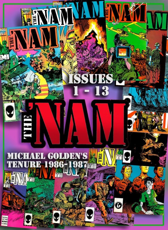 THE 'NAM (1986-1987) 8.0 VF 1st 13 Issues of Marvel's Acclaimed Vie...