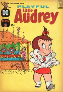 Playful Little Audrey #55 VG ; Harvey | low grade comic All Ages Casper Cover