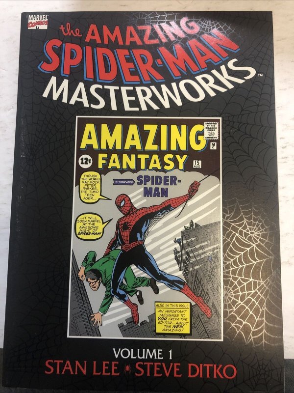 The Amazing Spider-Man Masterworks Vol.1 (1992) Marvel SC TPB  Stan Lee