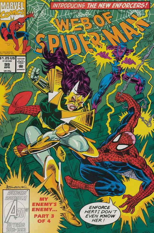 Web of Spider-Man, The #99 VF/NM; Marvel | save on shipping - details inside 