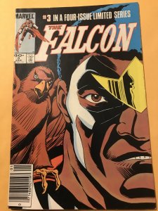 The Falcon #3 : Marvel 1/84 Fn+; mini series, 80’s costume