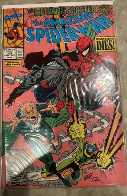 The Amazing Spider-Man #336 (1990) Spider-Man 