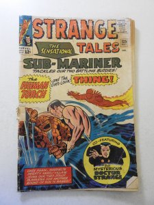 Strange Tales #125 (1964) GD- Condition 1 in spine split, moisture damage