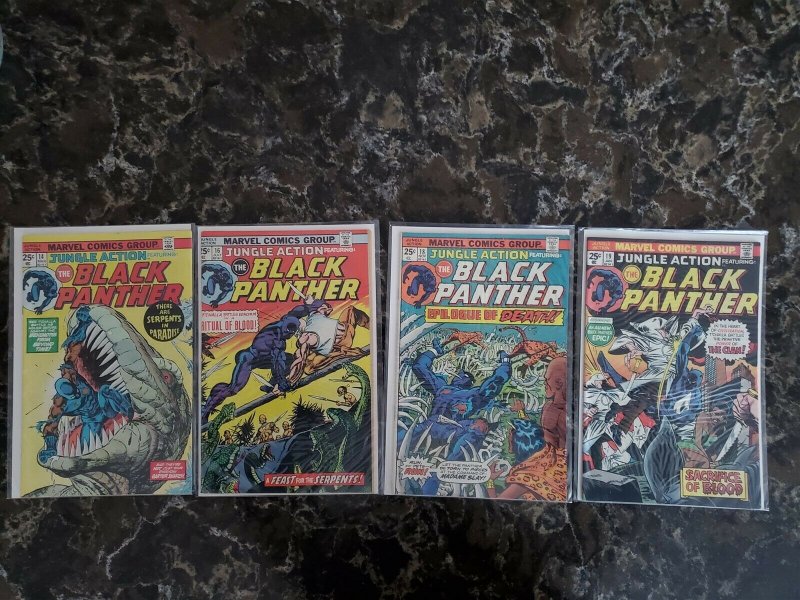 Jungle Action Lot #14,16,18,19 Marvel (75) AVG VG/FN