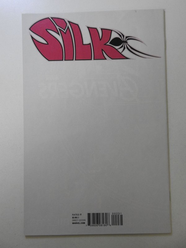 Silk #2 Phantom Cover (2015) Awesome Cover! Beautiful NM Condition!!
